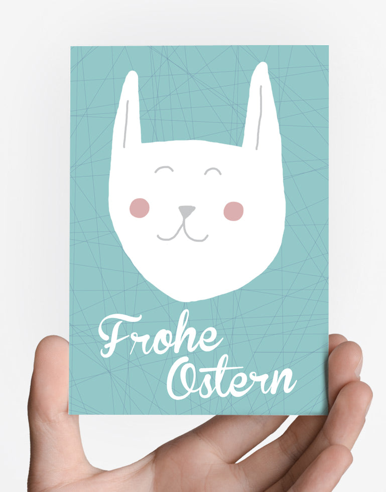 Frohe Ostern Postkarte · ANEMOI DESIGN