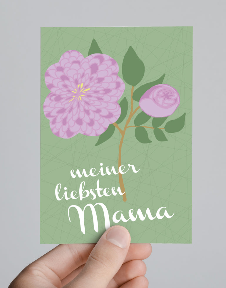 Muttertag Postkarte · ANEMOI DESIGN