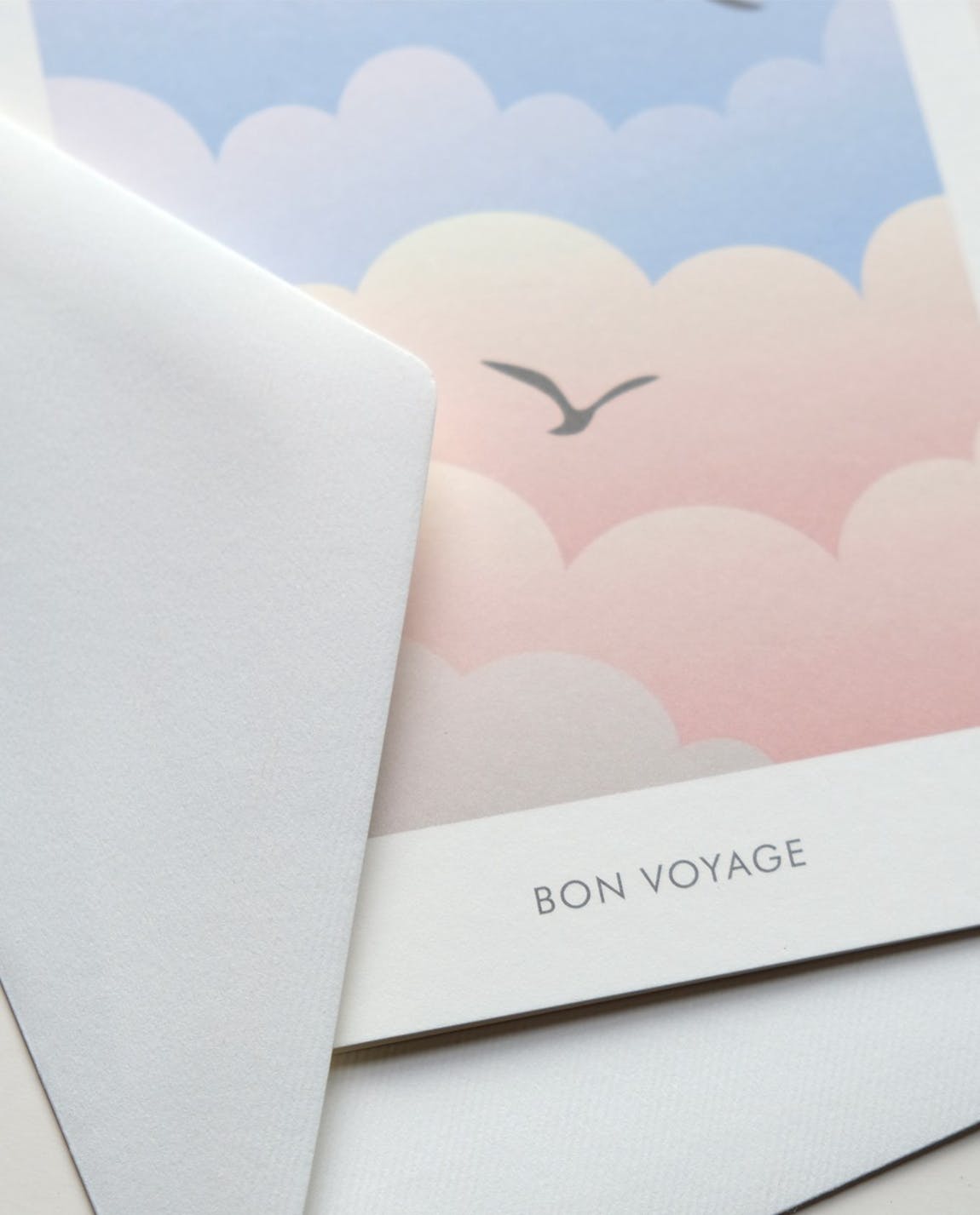 Bon Voyage Grußkarte